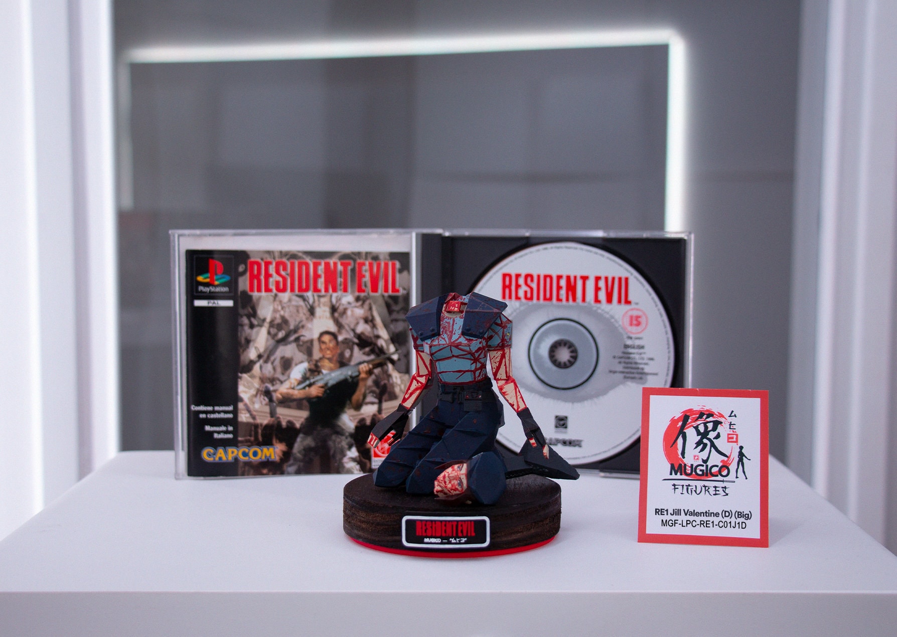 RE1 01-C Jill Valentine (D) Figure (big Size) [RESIDENT EVIL