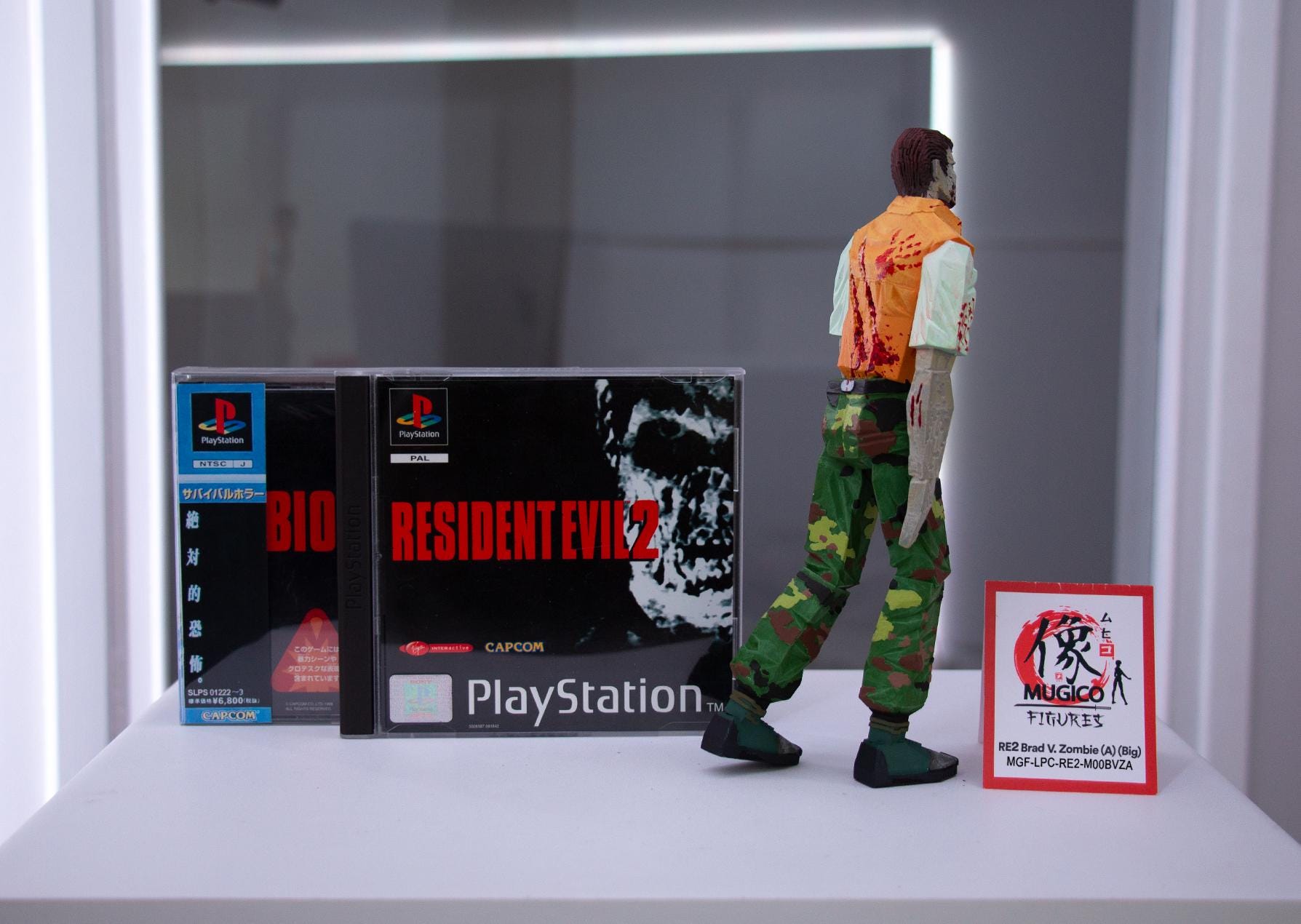 RE2 01 Brad Vickers Zombie (A) Figure (big Size) [resident Evil 2