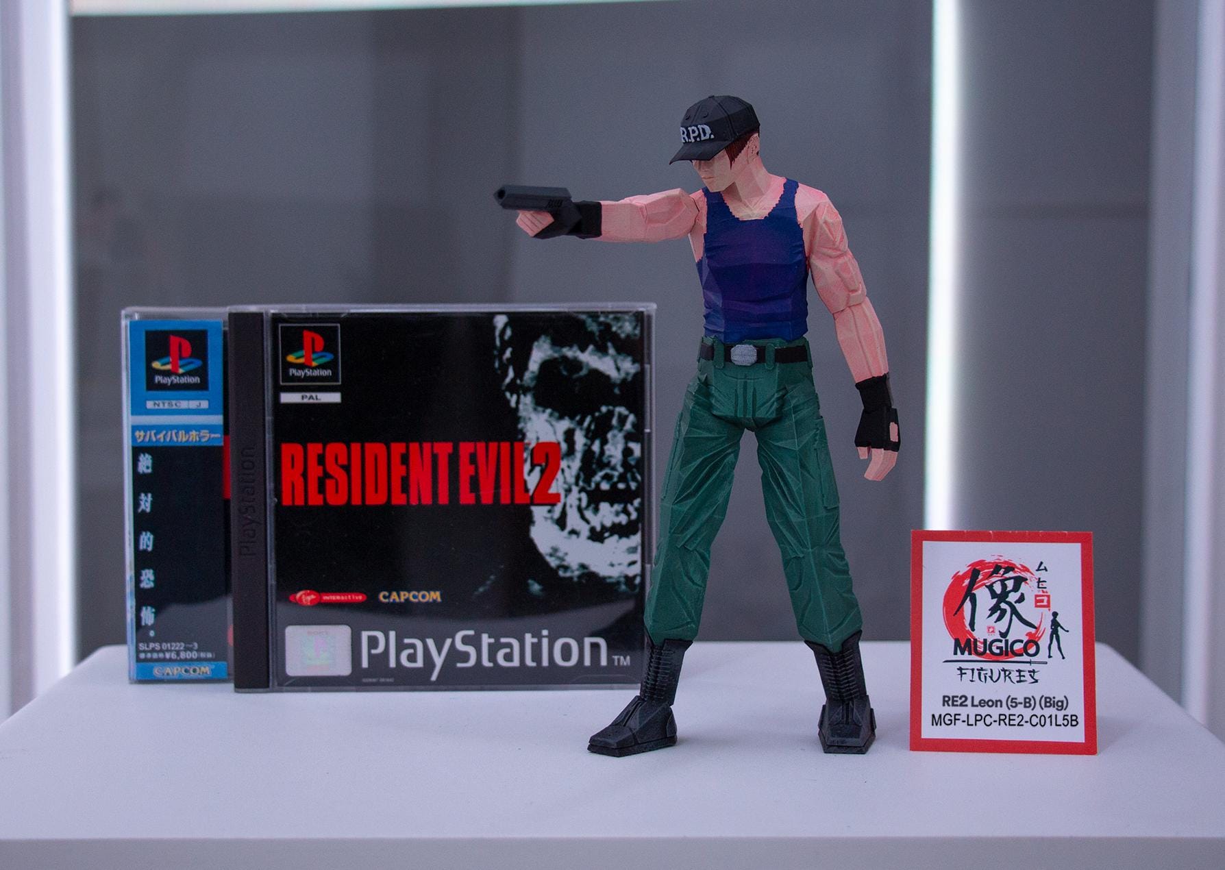 バイオRE2 01 レオン・S・ケネディ(5-B) フィギュア(ビッグサイズ