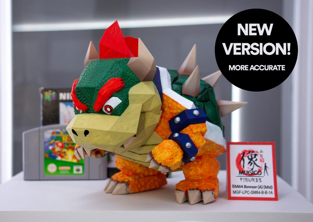 スーパーマリオ64 I 06 クッパ フィギュア（ミッドサイズ）[SM64