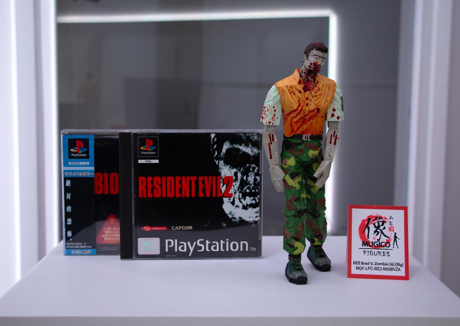 RE2 01 ブラッド・ヴィッカース ゾンビ(A) フィギュア(ビッグサイズ