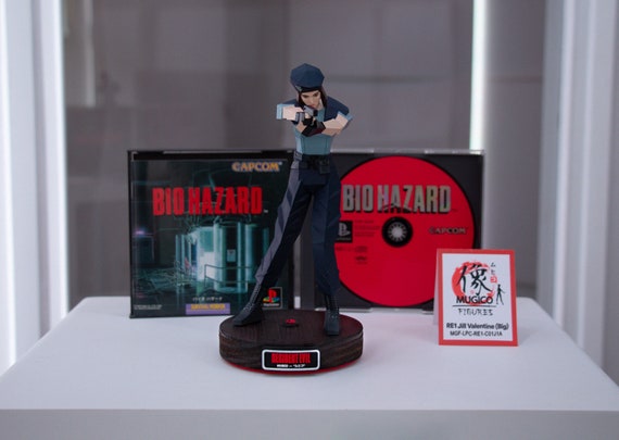 バイオハザード re コレクターズエディション レオン ジル フィギュア
