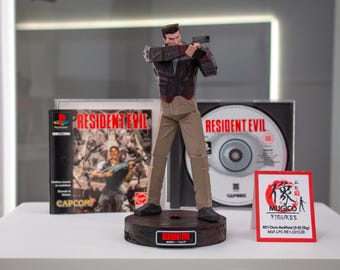 RE1 クリス・レッドフィールド(2-B) フィギュア(ビッグサイズ