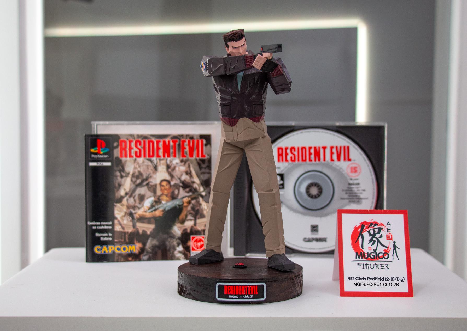 RE1 クリス・レッドフィールド(2-B) フィギュア(ビッグサイズ
