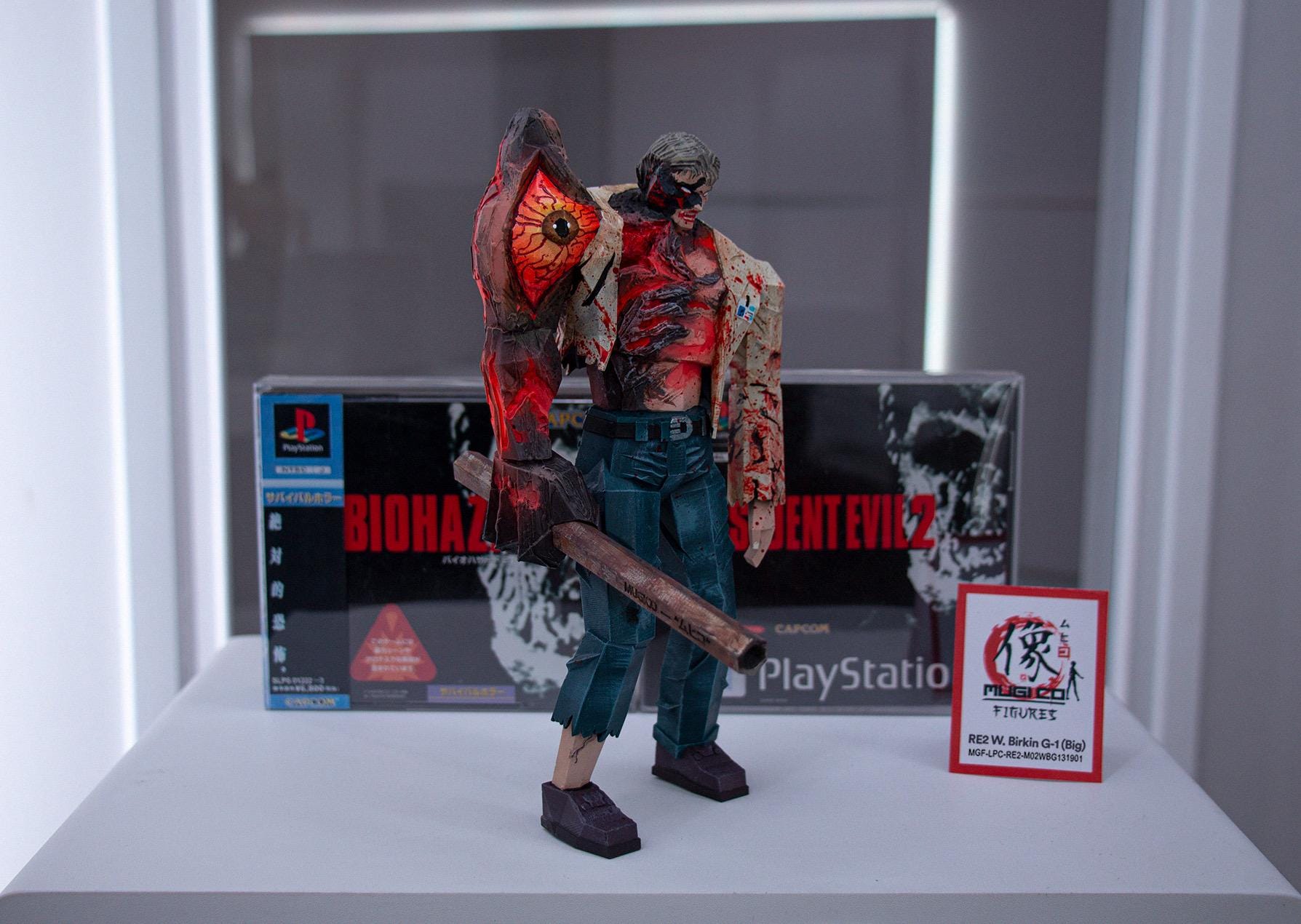 RE2 William Birkin G1 (A) Figure (big Size) [resident Evil 2