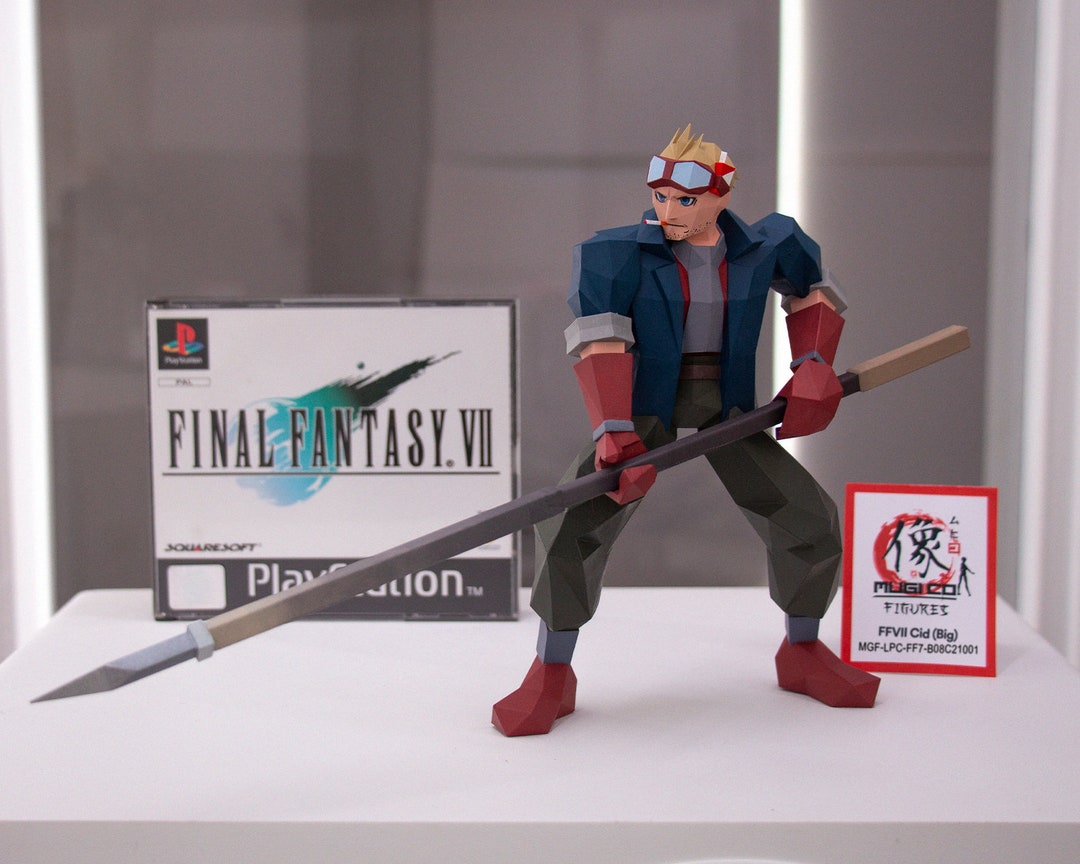 FINAL FANTASY VII Cid Highwind フィギュア FINAL FANTASY VII BRING ARTS Action Figure - CID HIGHWIND