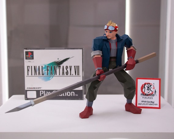 FFVII 08 Cid Highwind Figure (big Size) [FINAL FANTASY 7