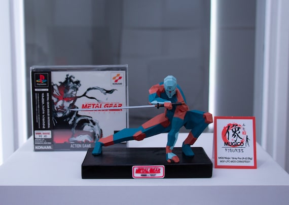 MGS 08 Ninja/gray Fox (A-2) Figure (big Size) [METAL GEAR Solid
