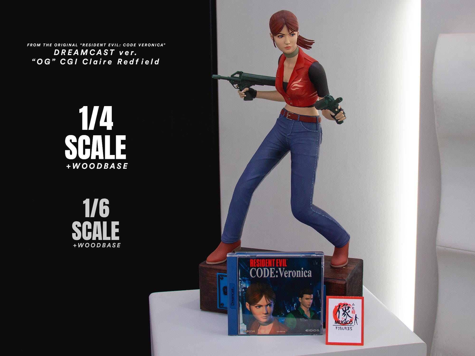 RECV Claire Redfield CGI Figure [DREAMCAST Ver. (original)] (2000