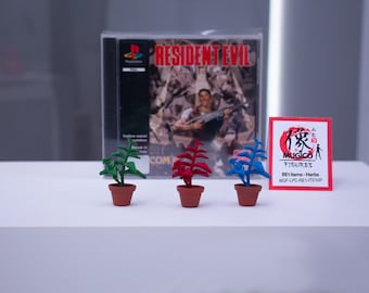 Artículos RE1 - Hierbas (tamaño grande) [RESIDENT EVIL / バイオハザード] (1996)