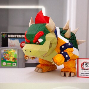 SUPER MARIO 64 I 06 BOWSER  figure (Mid size) [SM64] (1996)
