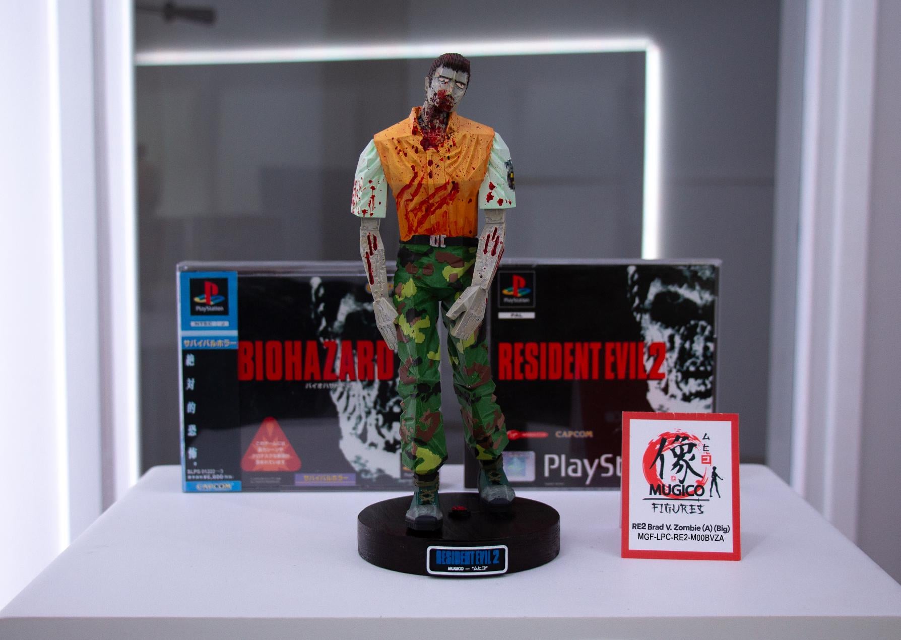 RE2 01 Brad Vickers Zombie (A) Figure (big Size) [resident Evil 2