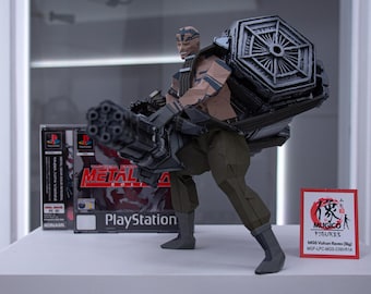 MGS 09 Vulcan Raven (A) Figure (big Size) [METAL GEAR Solid