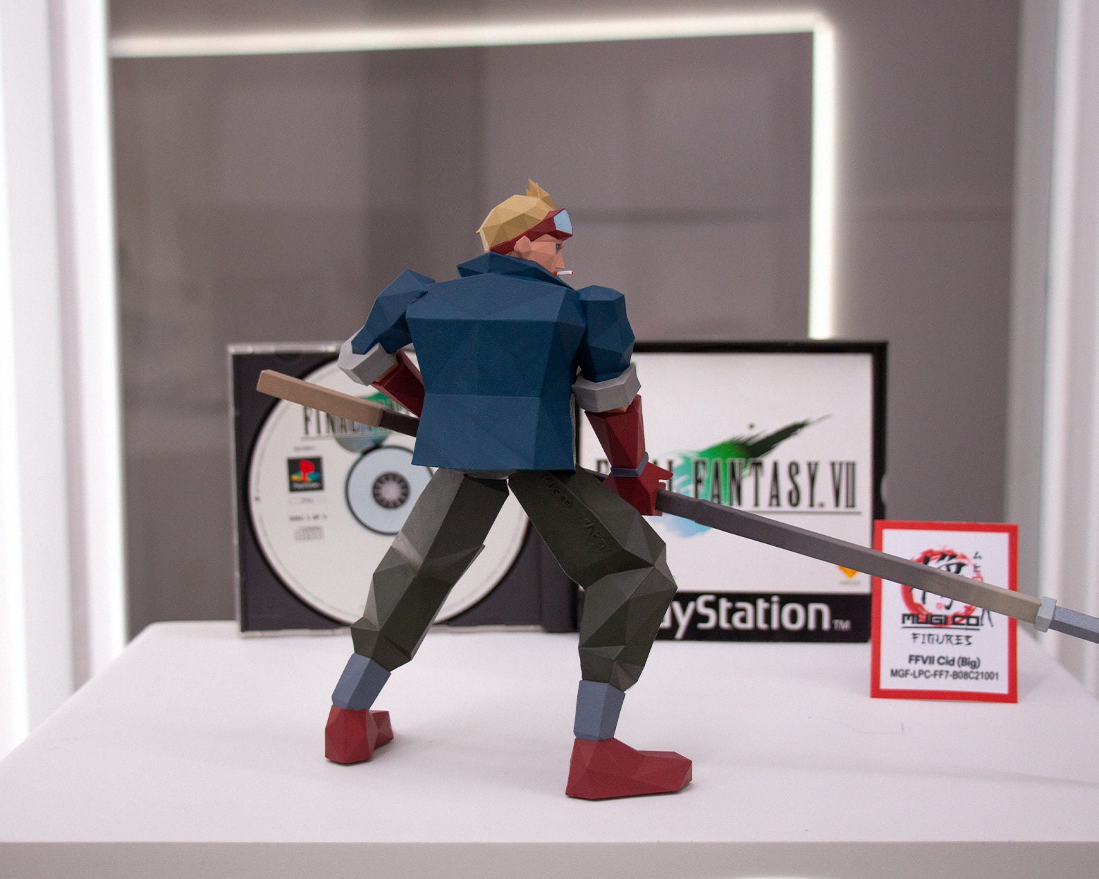 FINAL FANTASY VII Cid Highwind フィギュア Amazon.com: Square Enix Final Fantasy VII: CID Highwind Bring Arts