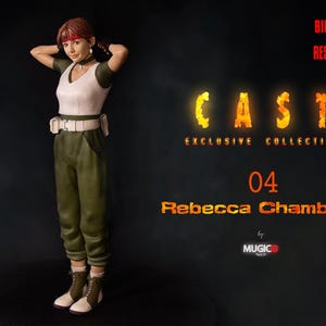RE1 CAST - 04 Linda as Rebecca Chambers [RESIDENT EVIL / バイオハザード] (1996)