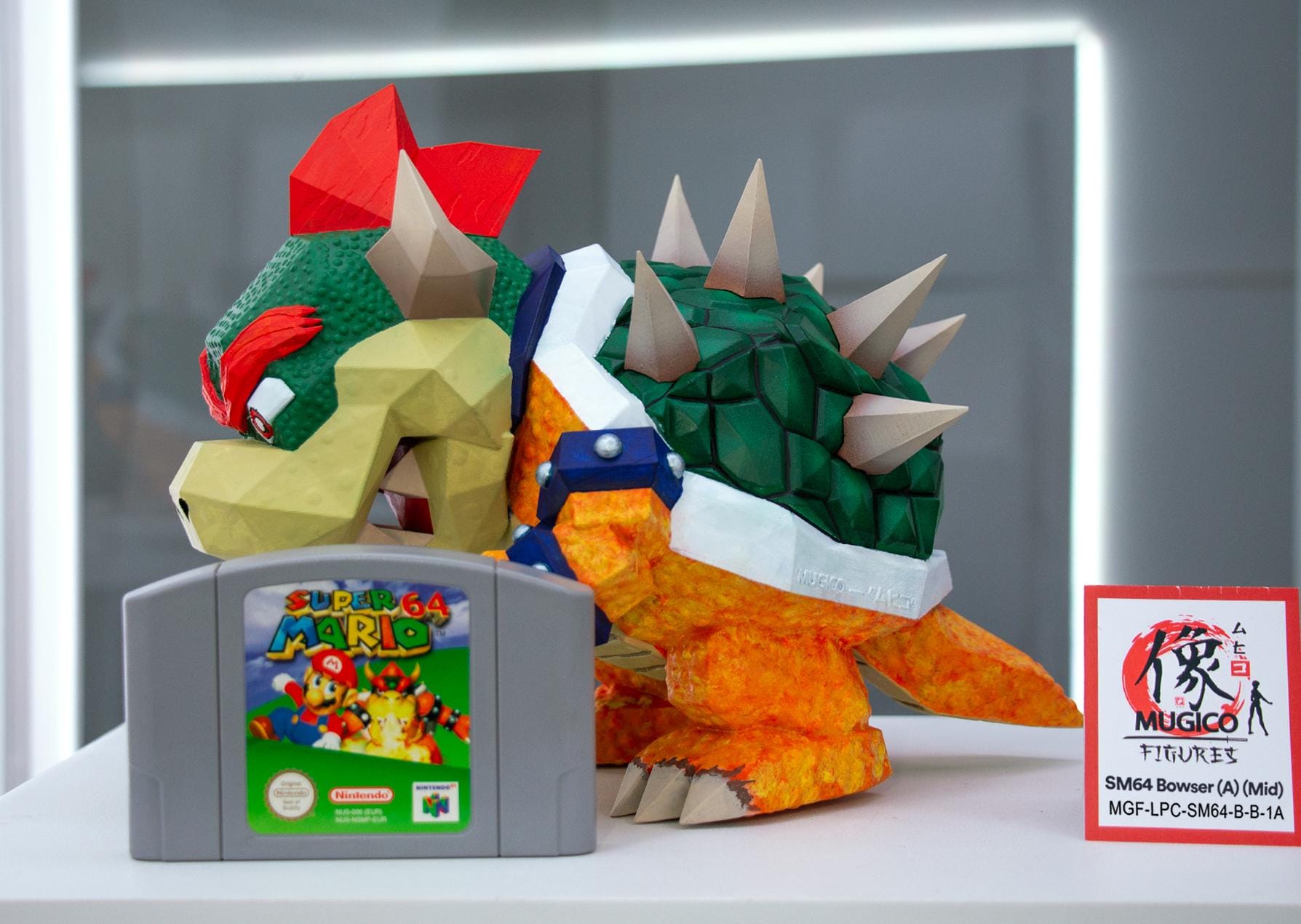 スーパーマリオ64 I 06 クッパ フィギュア（ミッドサイズ）[SM64