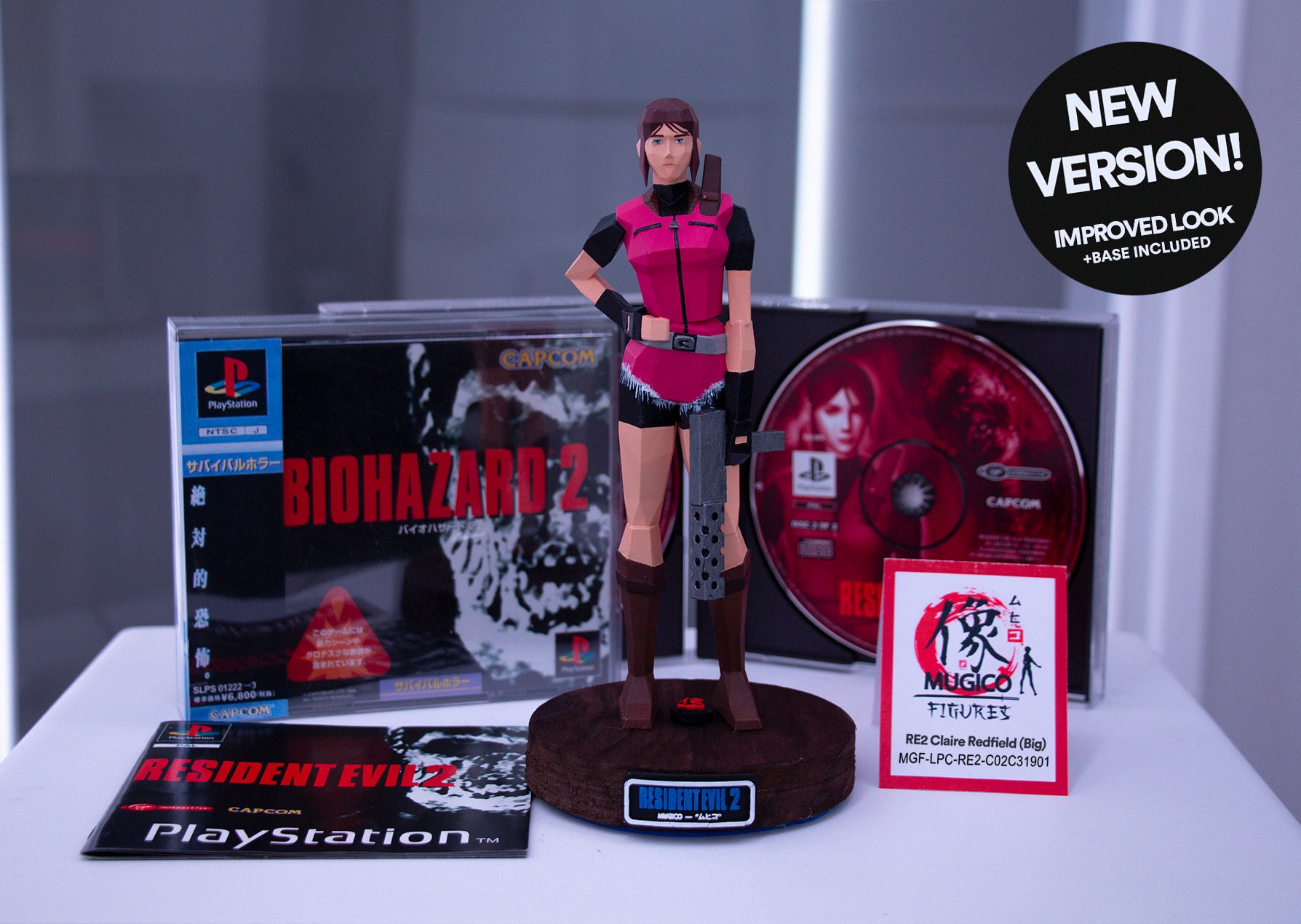 RESIDENT EVIL 2: Collectible Action Figure Claire Redfield Classic Ver.