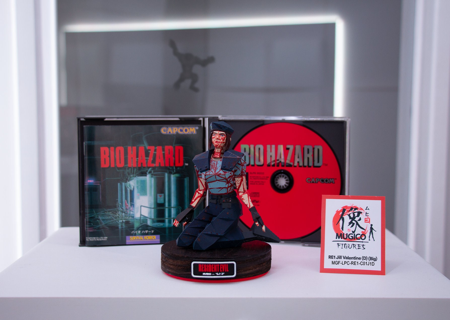 RE1 01-C Jill Valentine (D) Figure (big Size) [RESIDENT EVIL