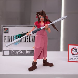 FFVII 04 Aerith Gainsborough figure (Big size) [FINAL FANTASY 7 Collection]