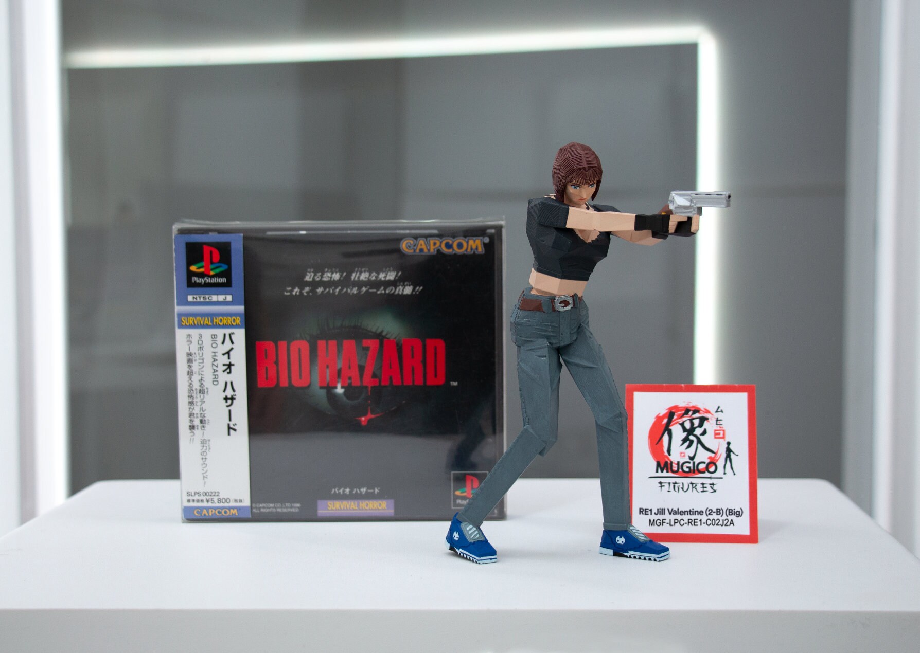 RE1 Jill Valentine (2-B) Figure (big Size) [RESIDENT EVIL / バイオ