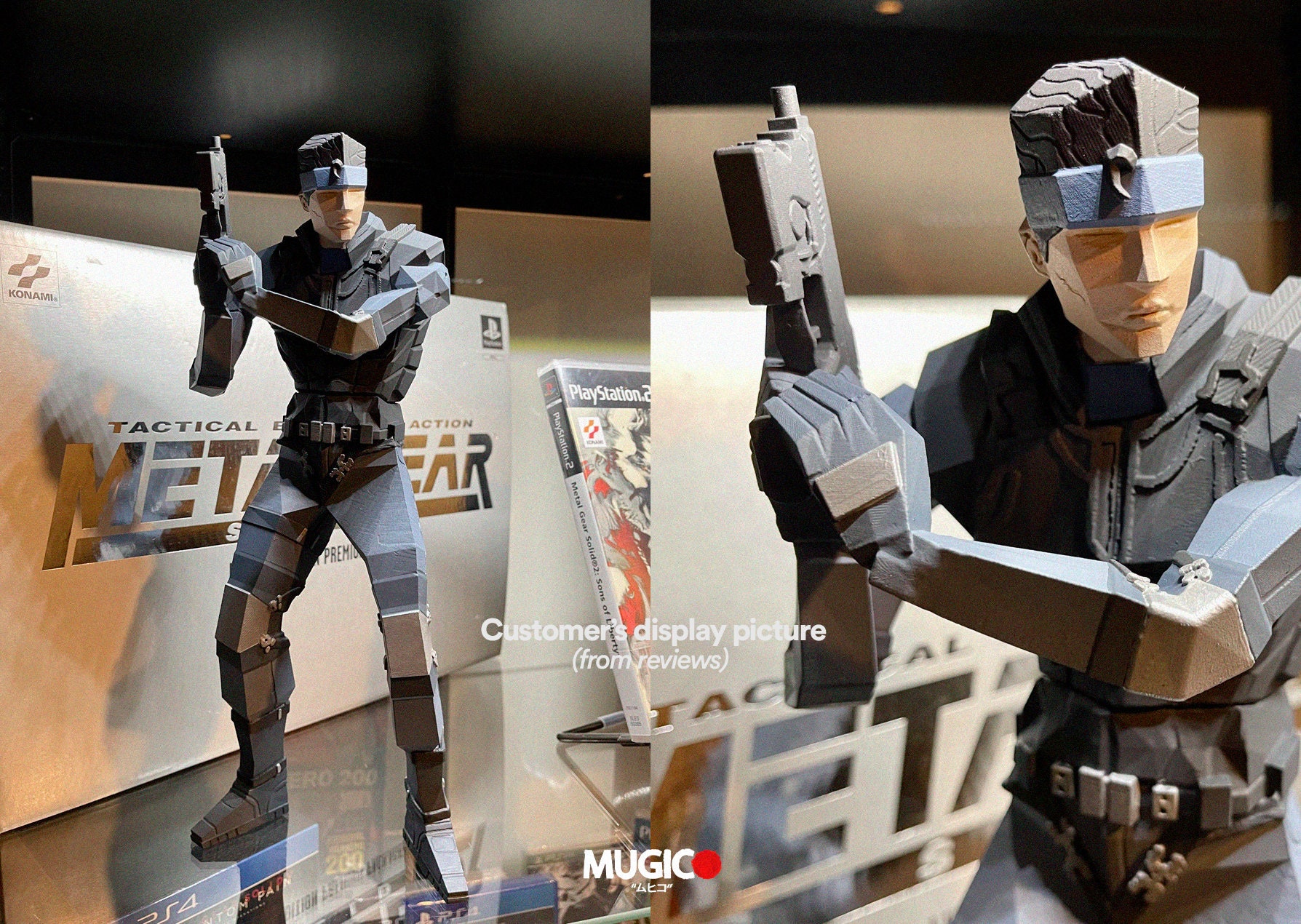 メタルギアソリッドカスタム1/6フィギュアのみ MGS 01 ソリッド・スネーク フィギュア(1/6スケール) [METAL