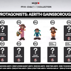 FFVII Chibi (ちび) 03 Aerith Gainsborough [FINAL FANTASY 7 Chibi (ちび) Collection]