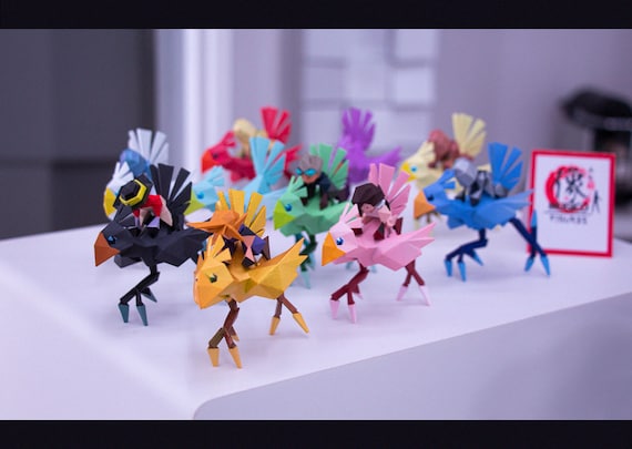 FFVII CHRW 02 Chocobos (mid Size) [FF7 