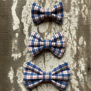 Karierte Hundefliege//Puppy Bowtie//Pet Gift//Pet Accessories//Puppy Bow//Pet Bowtie//Cat Bow//Hund Bow//Pet Neckwear//Puppy Gift//Re filled