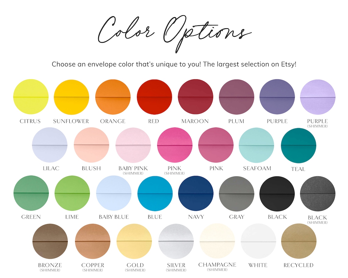 Personalized Note Cards & Envelopes Signature Flat Notecards Etsy