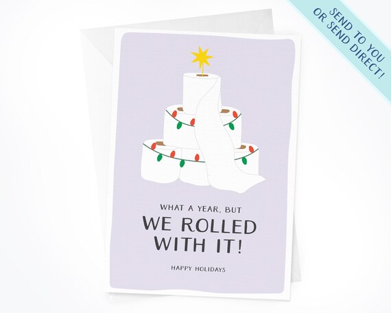 Quarantine cheap christmas card