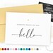 Someone Wants to Say Hello | Pregnancy Announcement Card | Personalized Card | Ultrasound Photo Card | We're Expecting | Baby Announcement 