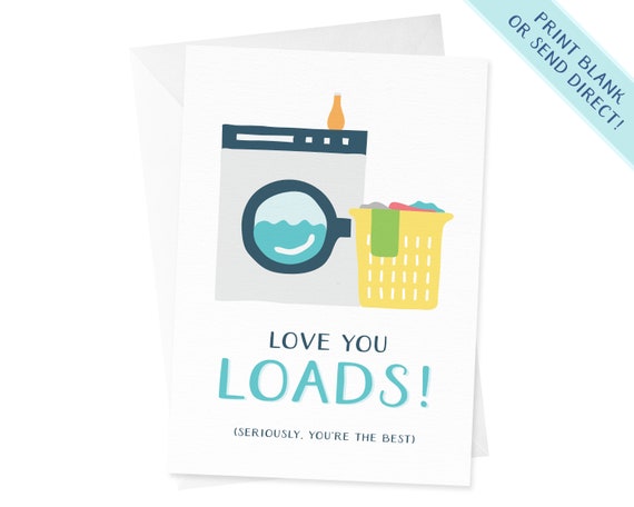 Kindred – 'Love You Loads' Muttertagskarte – Mit Goldakzenten & Zick-Zack-Umschlag, 11,7x15,7 Cm