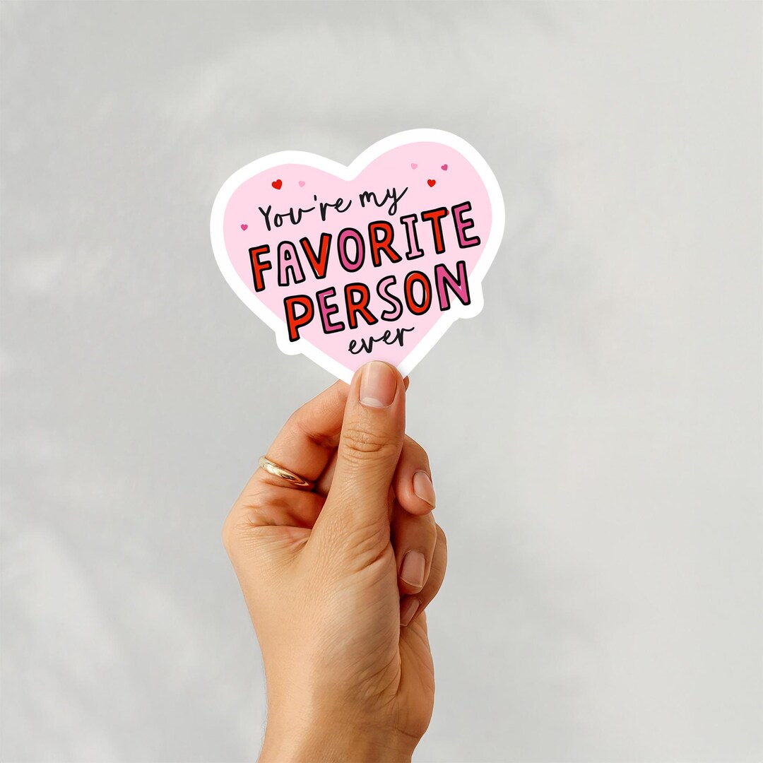Favorite Person Ever, Couple Stickers, Husband and Wife Stickers ...