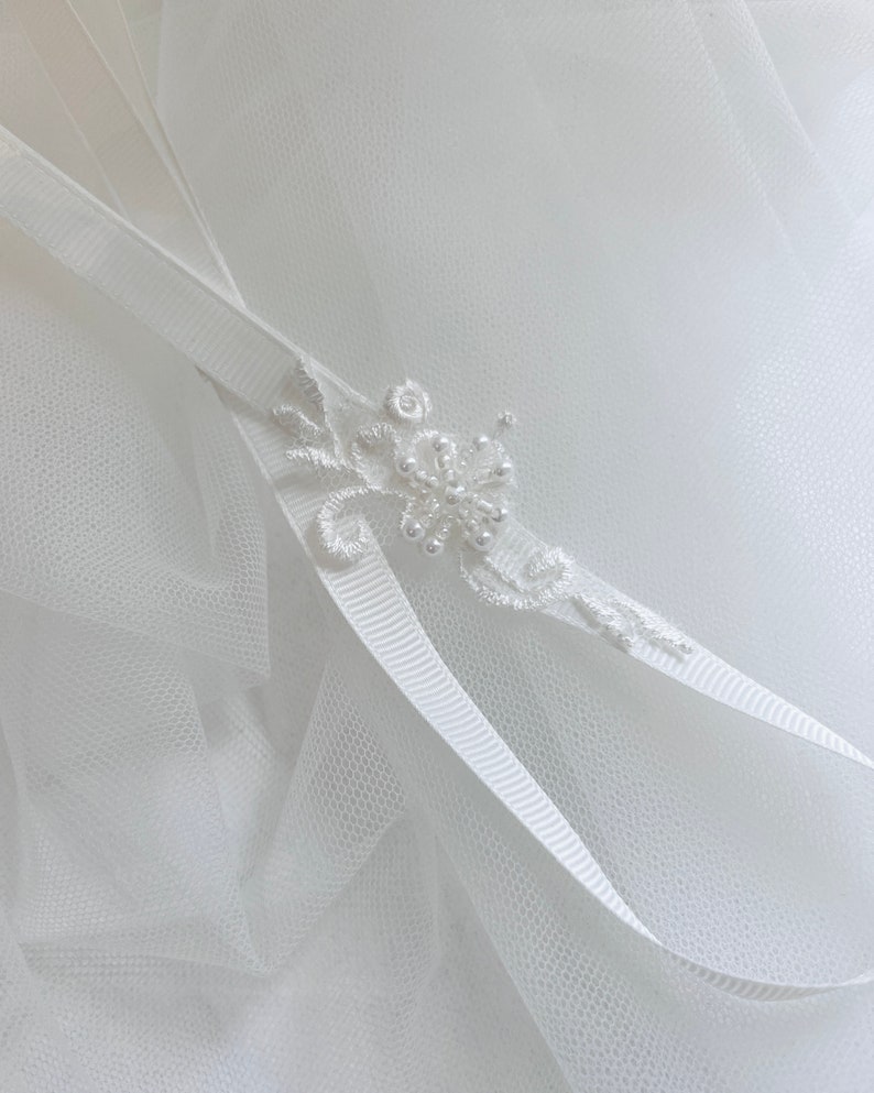 Emergency Bridal Bustle, Wrist Bustle for Wedding Dress Train Lace top only