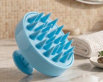 Hair Silicone Scalp Massager and Exfoliating Brush