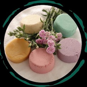 All-Natural Shampoo Bar. Plastic-Free