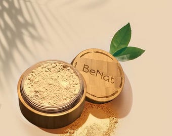 Fondotinta in polvere libera completamente naturale e traslucido