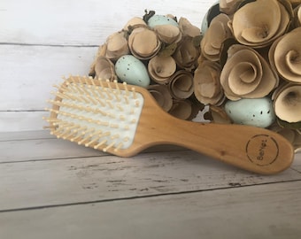 Wooden Detangling Hair Brush