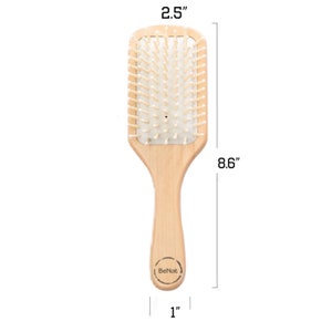 Wooden Detangling Hair Brush image 7