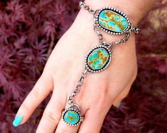 Mermaid Bracelet with Seven Dwarfs Turquoise