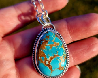Natural Montezuma Royston Turquoise Necklace