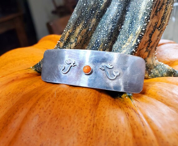 Vintage Silver mermaid barrette Silver Mermaid Ornate Barrette - Etsy main image 3