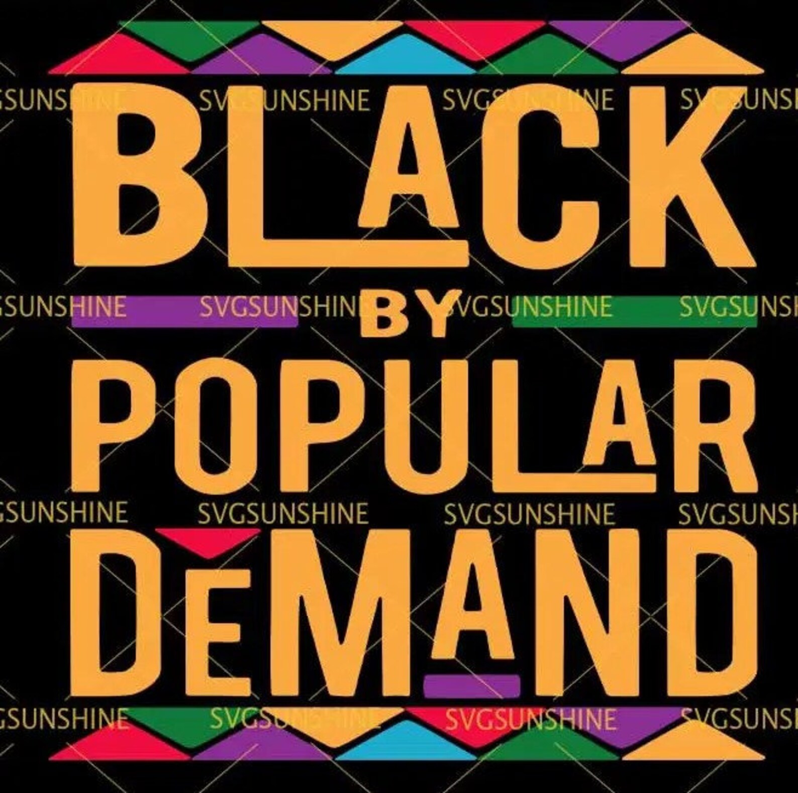 Black by Popular Demand Svg Popular Demand Svg Black by Svg Etsy