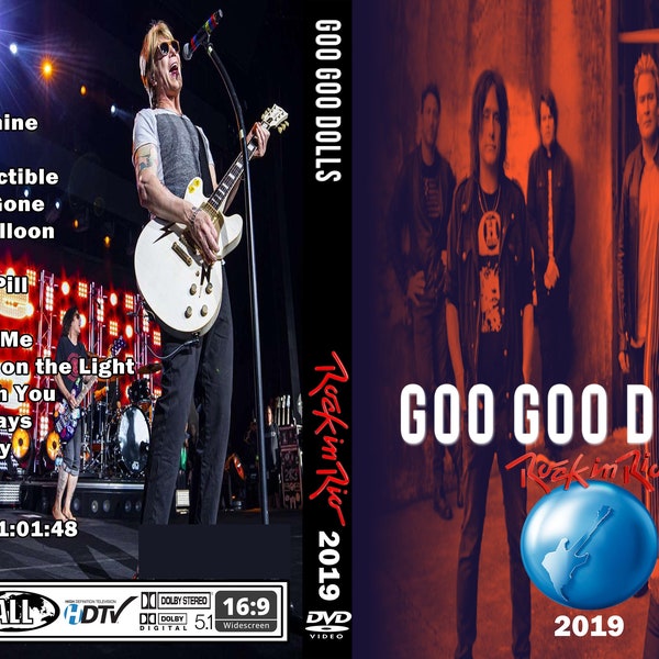 GOO GOO DOLLS-Rock In Rio 2019 Dvd New Sealed!!