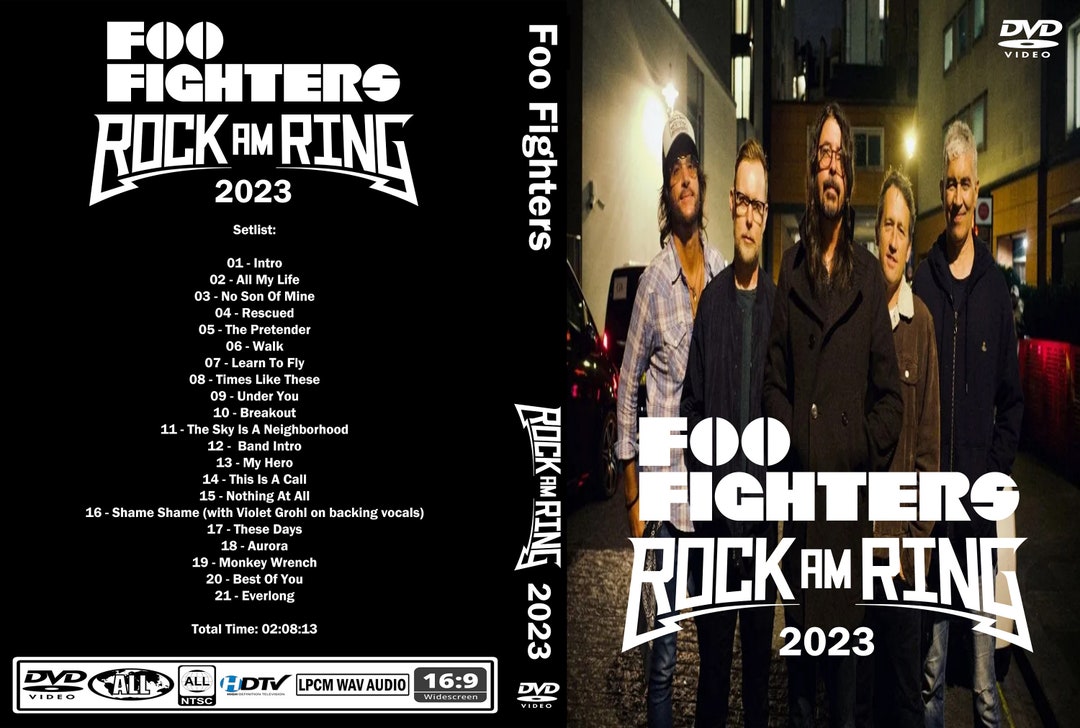 FOO Fightersrock Am Ring 2023 DVD New Sealed Etsy