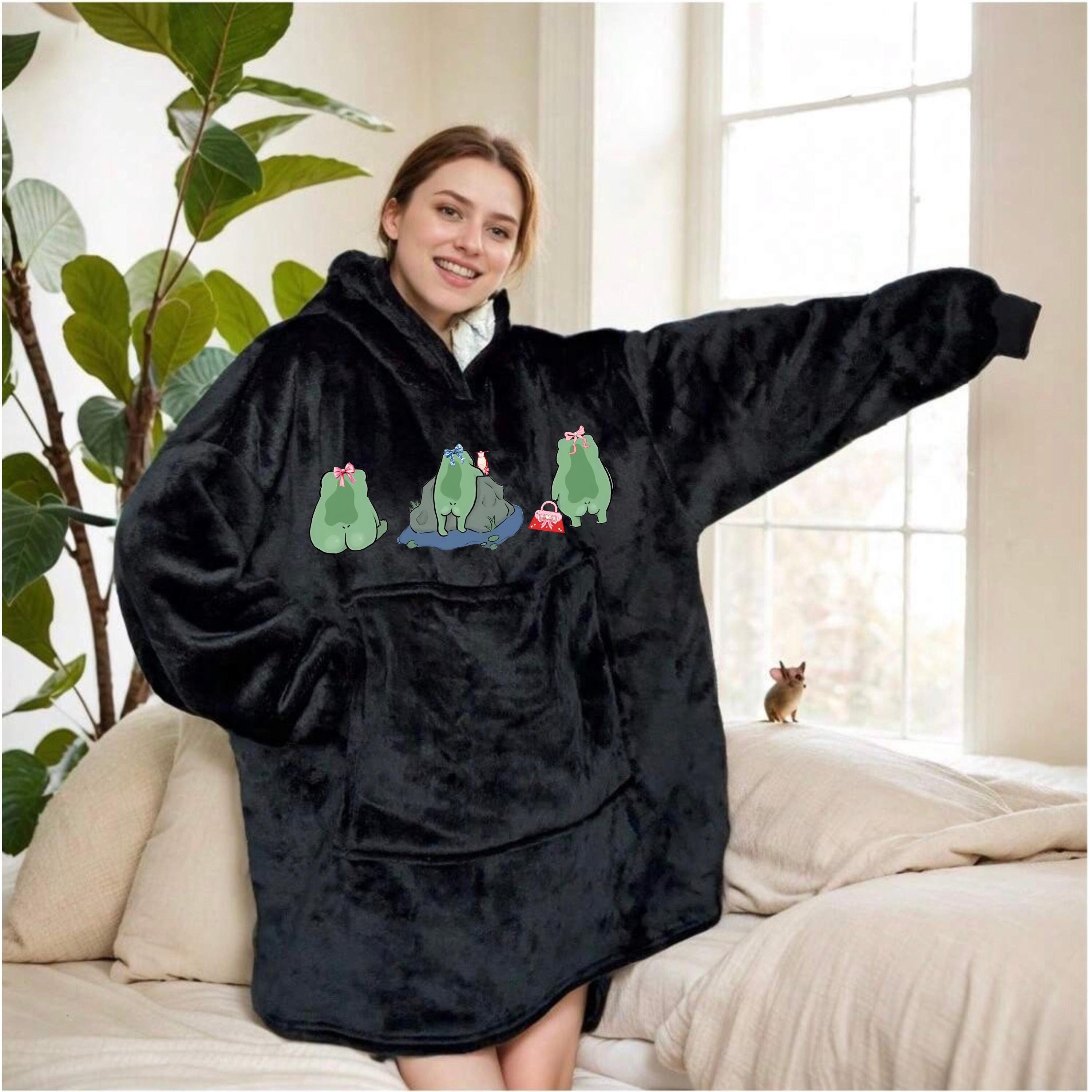 Treeswift Frog Fleece Blanket Soft And Cozy Throw Blanket
