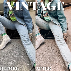 Vintage Lightroom Preset