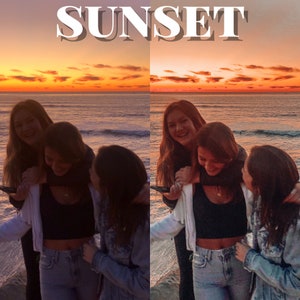 Sunset Lightroom Preset