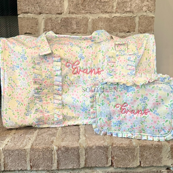 Toddler Nylon Duffel Bag or Toiletry/Cosmetic Bag