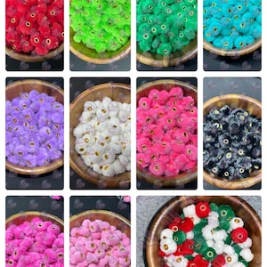 Fuzzy Spacer Beads